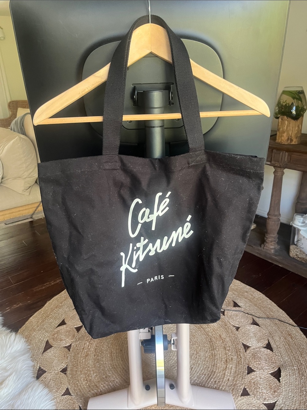 Cafe Kitsune canvas bag